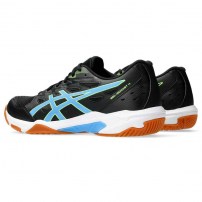 Волейбольні кросівки чоловічі Asics GEL-ROCKET 11 Black/Waterscape